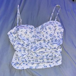 SHEIN floral halter cami top